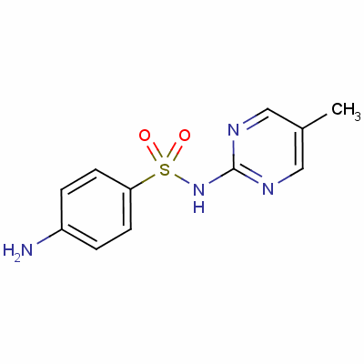 4-氨基-N-(5-甲基-2-嘧啶)苯磺酰胺结构式_599-88-2结构式