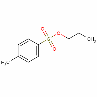对甲苯磺酸丙酯结构式_599-91-7结构式