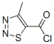 4-Methyl-1,2,3-thiadiazole-5-carbonyl chloride Structure,59944-65-9Structure
