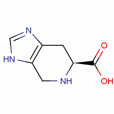 L-4,5,6,7-四氢-1H-咪唑[4,5-c]并吡啶-6-羧酸结构式_59981-63-4结构式