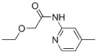 (9ci)-2-乙氧基-n-(4-甲基-2-吡啶)-乙酰胺结构式_600139-25-1结构式