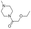 1-(乙氧基乙酰基)-4-甲基哌嗪结构式_600140-20-3结构式