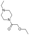1-(乙氧基乙酰基)-4-乙基哌嗪结构式_600140-82-7结构式