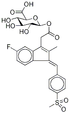 Sulindac sulfone acyl-beta-d-glucuronide Structure,60018-37-3Structure