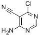 4-氨基-6-氯嘧啶-5-甲腈结构式_60025-09-4结构式