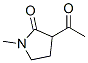 (9CI)-3-乙酰基-1-甲基-2-吡咯烷酮结构式_60044-08-8结构式