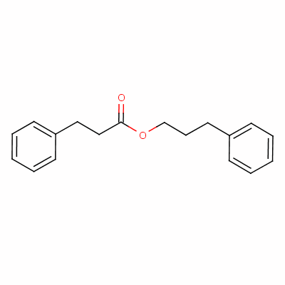 3-苯基丙基 3-苯基丙酸酯结构式_60045-27-4结构式