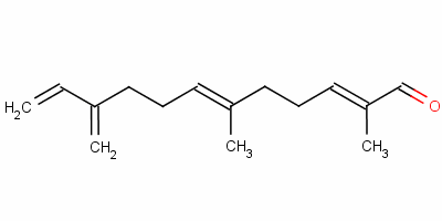 2,6-Dimethyl-10-methylenedodeca-2,6,11-trien-1-al Structure,60066-88-8Structure
