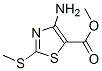 4-氨基-2-甲硫基-5-噻唑羧酸甲酯结构式_60093-05-2结构式