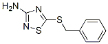 3-氨基-5-苄基硫代-1,2,4-噻二唑结构式_60093-11-0结构式