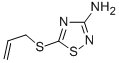 3-氨基-5-烯丙基硫代-1,2,4-噻二唑结构式_60093-12-1结构式