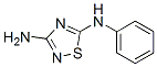 3-氨基-5-苯基氨基-1,2,4-噻二唑结构式_60093-15-4结构式