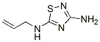 3-氨基-5-烯丙基氨基-1,2,4-噻二唑结构式_60093-16-5结构式