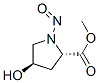 反式-(9CI)-4-羟基-1-亚硝基-l-脯氨酸甲酯结构式_60096-51-7结构式