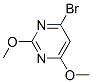 4-Bromo-2,6-dimethoxypyrimidine Structure,60186-89-2Structure