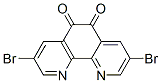1,10-Phenanthroline-5,6-dione, 3,8-dibromo Structure,602331-25-9Structure