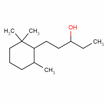 alpha-乙基-2,2,6-三甲基环己烷丙醇结构式_60241-52-3结构式