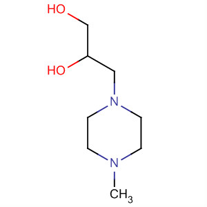 (9CI)-3-(4-甲基-1-哌嗪)-1,2-丙二醇结构式_60278-93-5结构式