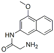 2-氨基-N-(4-甲氧基-2-萘基)乙酰胺结构式_60285-93-0结构式
