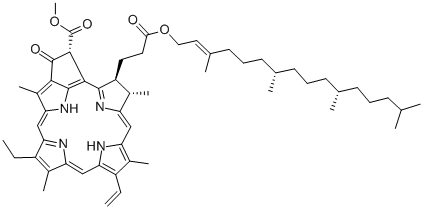 脱镁叶绿素 A结构式_603-17-8结构式