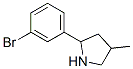 (9CI)-2-(3-溴苯基)-4-甲基-吡咯烷结构式_603068-36-6结构式