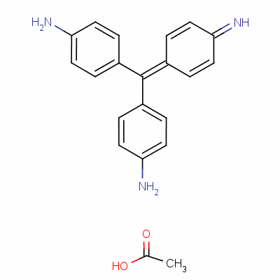 副蔷薇苯胺乙酸酯结构式_6035-94-5结构式