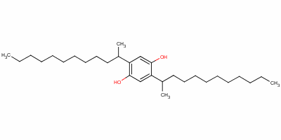 2,5-Di-sec-dodecylhydroquinone Structure,60350-71-2Structure