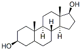 3-Beta,17-beta-dihydroxyetiocholane Structure,6038-31-9Structure