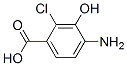 4-氨基-2-氯-3-羟基苯甲酸结构式_60405-54-1结构式