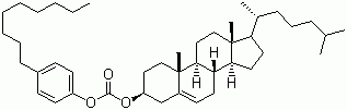 胆甾烯基对壬基苯基碳酸酯结构式_60474-62-6结构式