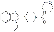(9ci)-1-(1-乙基-1H-苯并咪唑-2-基)-4-(4-吗啉羰基)-哌嗪结构式_604741-79-9结构式