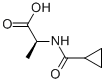 L-alanine, n-(cyclopropylcarbonyl)-(9ci) Structure,604790-79-6Structure