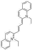 1,1-二甲基-2,2-羰花青碘结构式_605-91-4结构式