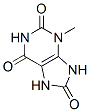 3-甲基尿酸结构式_605-99-2结构式
