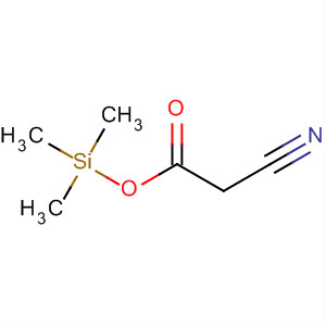Cyanoacetic acid trimethylsilyl ester Structure,60511-70-8Structure