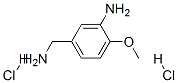 3-氨基-4-甲氧基苯甲胺双盐酸盐结构式_60518-02-7结构式