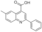 6-甲基-2-苯基喹啉-4-羧酸结构式_60538-98-9结构式