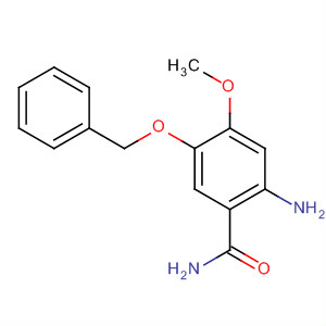 2-氨基-5-(苄氧基)-4-甲氧基苯甲酰胺结构式_60547-95-7结构式