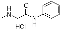 2-(甲基氨基)-N-苯基乙酰胺盐酸盐结构式_60565-45-9结构式