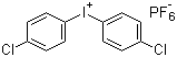 Bis(4-chlorophenyl)iodonium hexafluorophosphate Structure,60565-87-9Structure