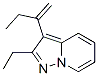 (9CI)-2-乙基-3-(1-亚甲基丙基)-吡啶结构式_605673-32-3结构式