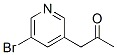 1-(5-溴-3-吡啶)-2-丙酮结构式_605681-06-9结构式
