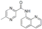 (9CI)-5-甲基-N-8-喹啉-吡嗪羧酰胺结构式_606096-88-2结构式