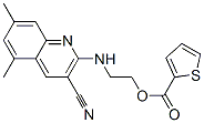 2-Thiophenecarboxylicacid,2-[(3-cyano-5,7-dimethyl-2-quinolinyl)amino]ethylester(9ci) Structure,606101-82-0Structure