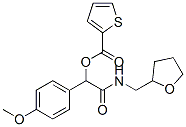 2-Thiophenecarboxylicacid,1-(4-methoxyphenyl)-2-oxo-2-[[(tetrahydro-2-furanyl)methyl]amino]ethylester(9ci) Structure,606114-63-0Structure