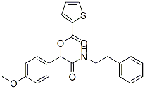 2-Thiophenecarboxylicacid,1-(4-methoxyphenyl)-2-oxo-2-[(2-phenylethyl)amino]ethylester(9ci) Structure,606115-14-4Structure
