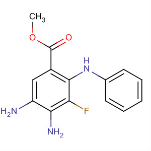 Methyl 4,5-diamino-3-fluoro-2-(phenylamino)benzoate Structure,606144-42-7Structure