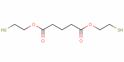 Bis(2-mercaptoethyl) glutarate Structure,60642-68-4Structure