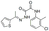 (9ci)-[(3-氯-2-甲基苯基)氨基]氧代-乙酸结构式_606484-27-9结构式