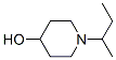 (9ci)-1-(1-甲基丙基)-4-羟基哌啶结构式_606489-66-1结构式